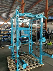 เครื่องสมิธแมชชีน อัลติเมท ฟลาย ทرينนิ่งแร็ค พร้อมสควอทแร็ค อุปกรณ์ออกกำลังกายอเนกประสงค์ - Product Image 3