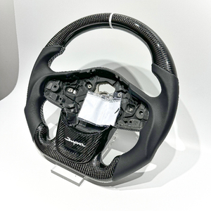 พวงมาลัยคาร์บอนไฟเบอร์สีดำสำหรับ Toyota Supra A90 <span class=keywords><strong>GR</strong></span> MK5 2016 2018 2020 <span class=keywords><strong>2022</strong></span>สีดำรถแข่งสำหรับ Toyota Supra - Product Image 4