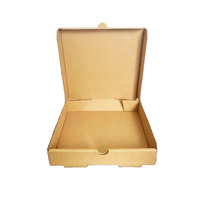 Boîtes à pizza en carton ondulé personnalisées en gros avec pelliculage mat et gaufrage, matériaux recyclés, doublure en mousse – 12-18 pouces pour plats à emporter