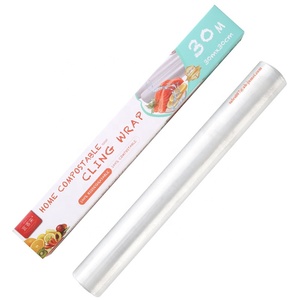 Film adhésif en <span class=keywords><strong>cellophane</strong></span> de qualité supérieure, 100%, lavable et biodégradable, de qualité <span class=keywords><strong>alimentaire</strong></span>, vente en gros - Product Image 2