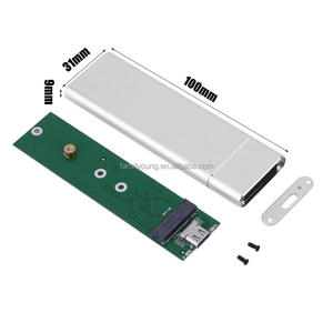 حافظة M.<span class=keywords><strong>2</strong></span> SSD USB 3.1 نوع C إلى M.<span class=keywords><strong>2</strong></span> NGFF SSD غلاف M2 إلى USB C محمول صندوق القرص الصلب حالة HDD لـ 2242 2260 2280 M2 - Product Image 5
