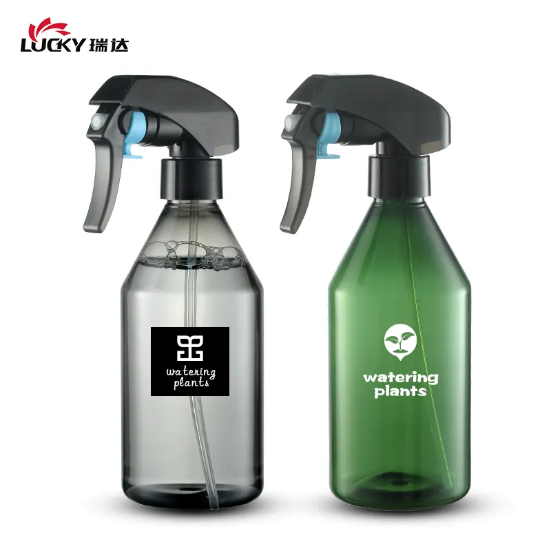 300ML Green Mini Trigger Sprayer Plastic Water Spray Bottle