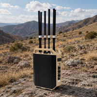 Détecteur de drones portable avec portée de 10 km, capture vidéo FPV et dispositif de positionnement du drone et du pilote, détecteur de drones UAV