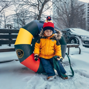 <span class=keywords><strong>Tube</strong></span> gonflable 3 <span class=keywords><strong>en</strong></span> 1, luge gonflable d'<span class=keywords><strong>hiver</strong></span>, <span class=keywords><strong>tube</strong></span> flottant pour la neige, la natation et une balançoire suspendue - Product Image 2