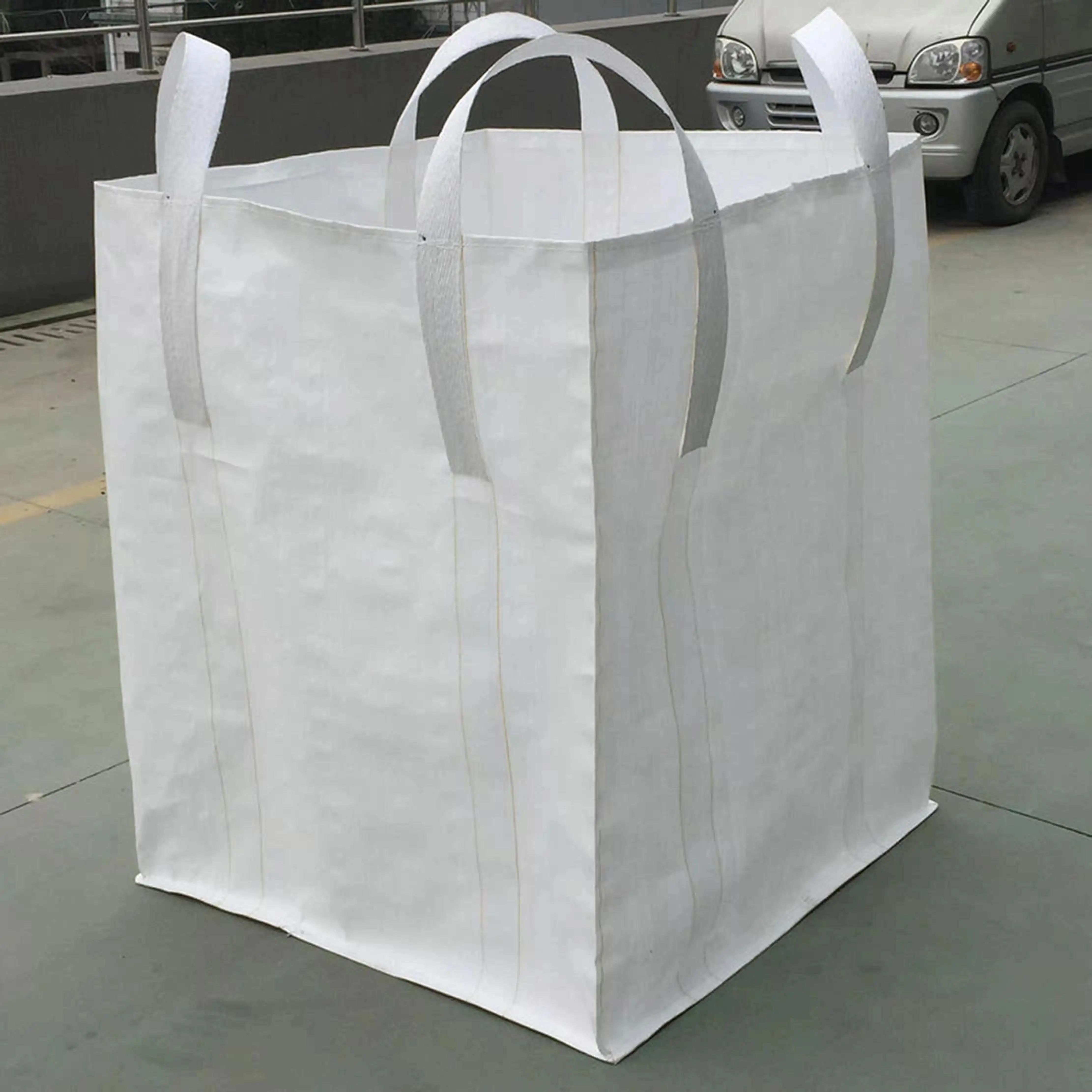 ton jumbo bag for coal one ton bulk bag pp woven big bag 100% new polypropylene pp woven bulk bag big bags 1000kg jumbo