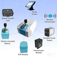 Spectromètre infrarouge à transformée de Fourier (FTIR) de laboratoire haute sensibilité pour l'analyse des métaux