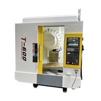 Centre d'usinage vertical automatique Fanuc série CNCT600 de haute qualité, table 630x630, haute précision 0.005, prix compétitif