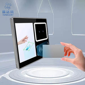 Tendcent 얼굴 및 손바닥 정맥 인식 장치 생체 인식 스캐너 액세스 제어 장치(블루투스 TCP 시간 출석 단말기 포함) - Product Image 1