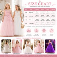Robe de demoiselle d'honneur pour filles, robe de princesse pour fête de mariage, en dentelle et tulle, pour occasions formelles