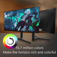 Fabrik 27 Zoll Gaming-Monitor Flach Gebogen Computer 180HZ 165HZ LCD-Monitor Desktop-PC