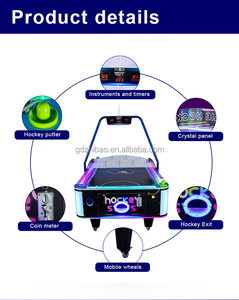 Bền trong nhà đồng tiền hoạt động Hockey không khí Bảng Hai người chơi Arcade máy trẻ em và người lớn Băng Tủ trò chơi - Product Image 2