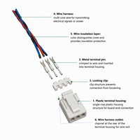 Connecteur de câblage Molex série 35155 2,0 mm à simple rangée, pour serveur, PLC, EV