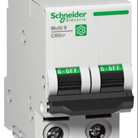 Nouveau Stock Original - M9F22250 - Disjoncteur Miniature (MCB) Multi9 C60SP2P50AC Courbe 5kA (UL1077) 10kA