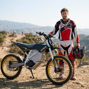 Mimbob Adventure Motorcycle EM22-6 <b>72V</b> 27AH <b>Battery</b> Full Suspension 3000W/5000W 80km/h Mountain Road 150kg High-Speed Performanc - Product Image 1