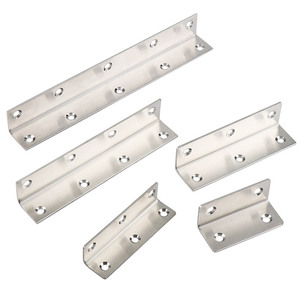 Haidibos Connecteur de support fixe en forme de L à Angle droit à 90 degrés Matériel de code à angle carré en acier inoxydable Supports épaissis - Product Image 3