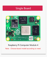 Produk baru Raspberry Pi 5 4GB 8GB RAM 2.4GHz Quad-Core 64-bit Mini PC papan pengembangan modul elektronik dan kit