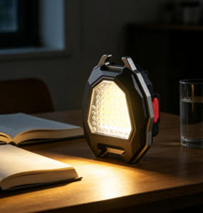 Portable USB Rechargeable COB <b>Work</b> <b>Light</b> with Clip Magnetic Base Dual <b>Light</b> Source Waterproof Inspection Lamp for Mechanic <b>Work</b> - Product Image 3