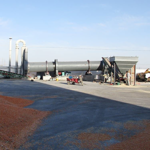 Séchoir rotatif à biomasse compact avec chauffage électrique et boîte de vitesses à commande PLC, machine industrielle haute productivité - Product Image 3
