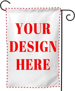 Cá nhân vườn cờ bên ngoài 12x18 inch tùy chỉnh cờ tự làm nhà cờ cho sân biểu ngữ trang trí - Product Image 1