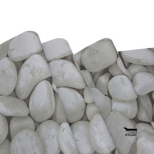 Marbre PVC clôture de confidentialité bandes d'intimité en aluminium tapis à double tige <span class=keywords><strong>pour</strong></span> clôture de jardin - Product Image 5