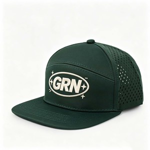 Customized Design Waterproof Vintage Velour Fashion Embroidery Logo <b>Flat</b> Wide Brim Snapback <b>Hat</b> - Product Image 3