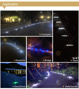 Dissuasore Stradale Solare a Occhio di Gatto, Sottile e Leggero, con Copertura in PC Durevole, Capacità di Carico 20T, per Illuminazione Stradale e Segnalazione Lampeggiante - Product Image 6