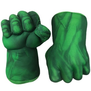 Gants de boxe géants en peluche personnalisés pour enfants, motif Spider-Man, poing vert, gants d'araignée rouges, jouet en peluche, vente en gros d'usine - Product Image 4