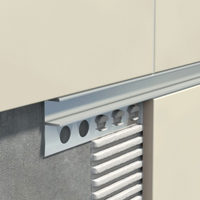 Profils de carreaux de verre de douche en acier inoxydable personnalisés pour la décoration de mur et de sol