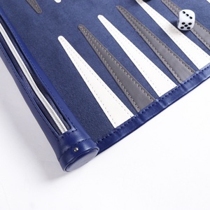 Juego de Backgammon de Lujo Enrollable de Cuero PU Portátil de Alta Gama con Logotipo Personalizado - Product Image 3