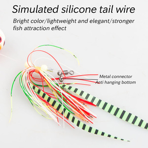 Señuelo Luminoso 3D Simulado para Pesca en Aguas Profundas, Cebo para Lubina con Diseño de Ojos, Opciones Multicolor - Product Image 4
