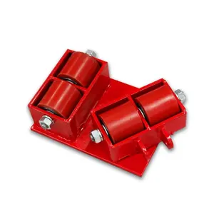 Best Selling 4/8/12/16/18/24/32/40tHeavy Duty Construction Transport Roller Trolley/ Moving Skates/handling Tank