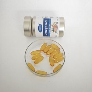Huile de poisson DHA Oméga 369 en comprimés, complément alimentaire pour la santé des enfants, améliore la mémoire et le sommeil, vente chaude - Product Image 1