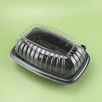 Ensemble de récipients de stockage des aliments jetables frits au micro-ondes, boîte d'emballage des aliments pour poulet avec couvercle