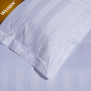 Bán Chạy Nhất Chất Lượng Vua Kích Thước 3Cm Sọc Giường Khách Sạn Duvet Cover Bedsheets Bộ Đồ Giường Bộ Bộ Sưu Tập - Product Image 3