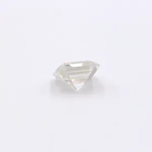 Carrinho corte cor branca D-EF-GH vvs claridade diamante falso moissanite pedra preciosa para anel de prata