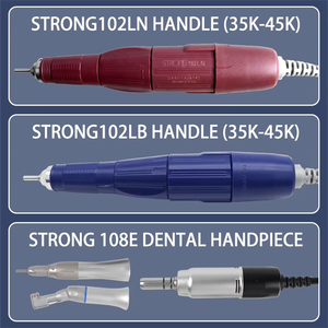 محرك أسنان دقيق أصلي كوري 2032 من المصنع الأصلي، 35000 دورة في الدقيقة، قوي، مع قبضة يدوية 90+108E، آلة قطع الشمع - Product Image 5
