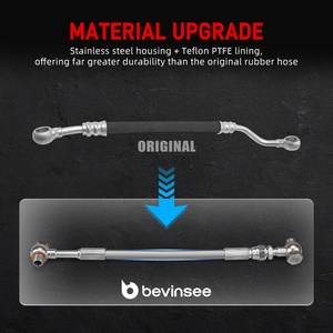 Manguera de Suministro de Aceite Vanos BEVINSEE # 11361705532 para <span class=keywords><strong>BMW</strong></span> E36 E46 E60 <span class=keywords><strong>E39</strong></span> Z3 Z4 323i 325i 328i M52 M54 Motor Vanos Línea de Alimentación de Aceite - Product Image 3