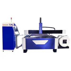 Kualitas tinggi mudah dioperasikan untuk tabung pipa logam dengan harga yang baik mesin pemotong laser serat pabrik 3015