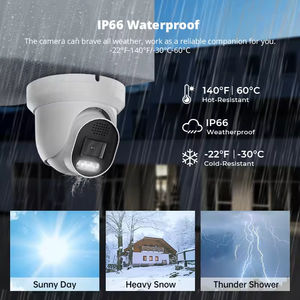 Nueva Cámara de Seguridad <span class=keywords><strong>IP</strong></span> PoE de 5MP, Tipo Torreta Metálica, H.265, F1.0, Gran Angular de 3.6mm, IA, Visión Nocturna en Color las 24 Horas, Cámara de Demostración de Video <span class=keywords><strong>CCTV</strong></span> - Product Image 3