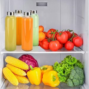 18 ounce nhựa trong suốt chai nước trái cây thép không gỉ vít Top Nắp tái sử dụng cho tủ lạnh lưu trữ <span class=keywords><strong>container</strong></span> - Product Image 6