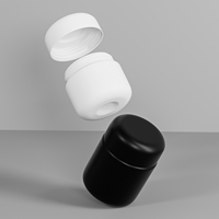 Pot de rangement en plastique classique anti-odeur pour herbes et épices, à l'épreuve des enfants, coloré, en promotion