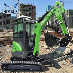 Mini-excavatrice NIMBUS adaptable à plusieurs scènes de construction, taille compacte, transport facile - Product Image 1