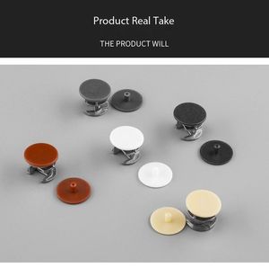 DN Trois-en-un pièce de connexion écrou décoration plastique excentrique roue vis couverture pour garde-robe matériel Design élégant - Product Image 4