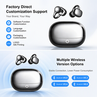 Nouveaux écouteurs sans fil OWS, mini écouteurs intelligents, écouteurs intra-auriculaires, écouteurs sportifs étanches, écouteurs sans fil Bluetooth V6.0