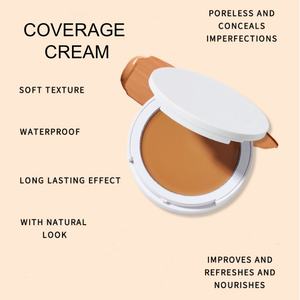 Fond de teint crème doux naturel longue durée pour le <span class=keywords><strong>contouring</strong></span>, les cernes et les imperfections, avec logo personnalisé - Product Image 1
