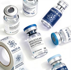 Étiquettes personnalisées pour flacons de peptides avec impression dorée, adhésif puissant, impression rapide, feuilles <span class=keywords><strong>d</strong></span>'étiquettes pour flacons de peptides de 3 ml, imperméables pour bouteilles - Product Image 3