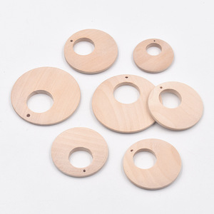 Orecchini Pendenti in <span class=keywords><strong>Legno</strong></span> Etnici Geometrici a Goccia - Product Image 1