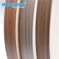 Bande de chant PVC ABS de haute qualité, la plus vendue, 12-54 mm, pour meubles, aspect bois, écologique, mat/brillant, épaisseur 0,4-3,0 mm