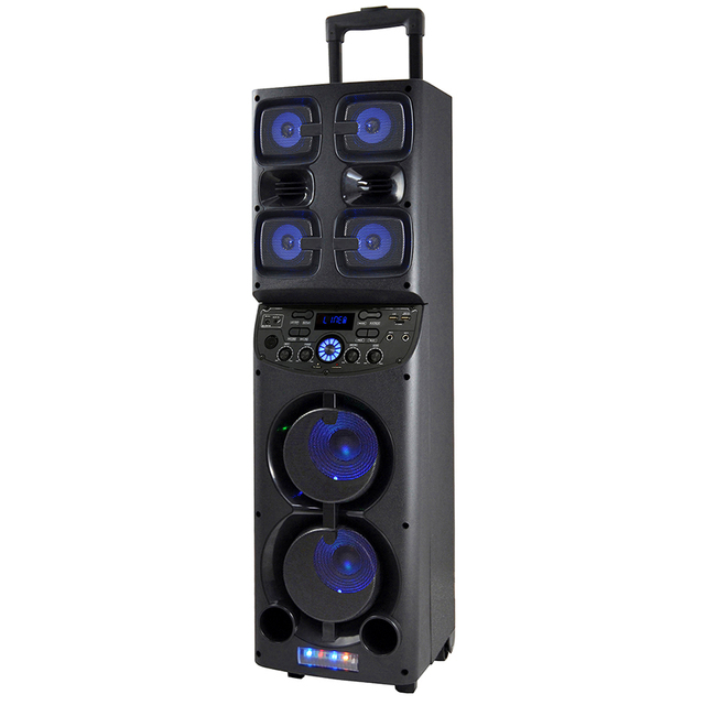 Hot Sale Super Bass Home Theater Big Powered Bluetooth Speaker With Usb Fm and Karaoke Microphone,Amplifier Speaker
