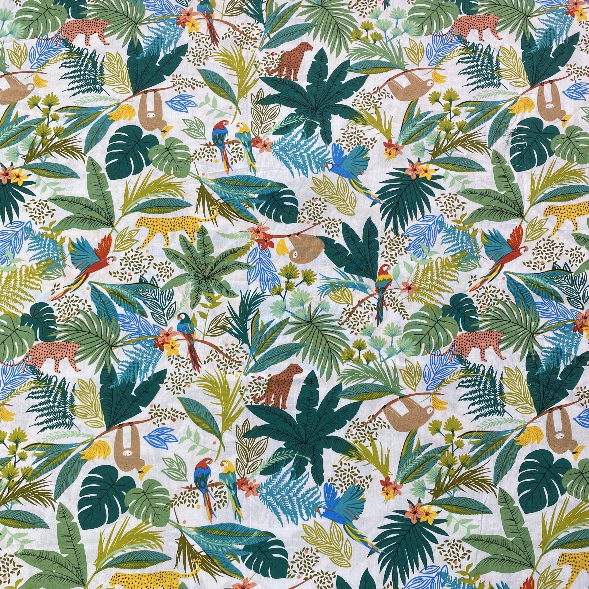 fabric yard cotton hawaiian